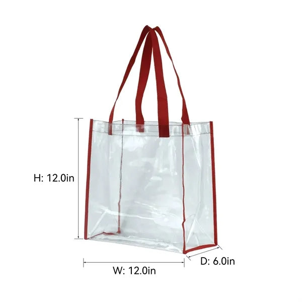 Clear Stadium Tote