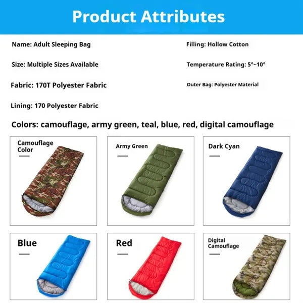 All-Weather Camping Sleep Bag