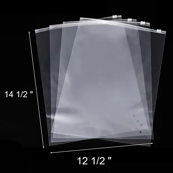 Transparent Zipper Packaging Bag