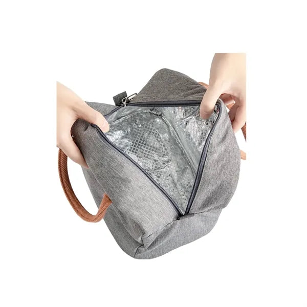 Insulated Lunch Bag with Handle and Shoulder Strap