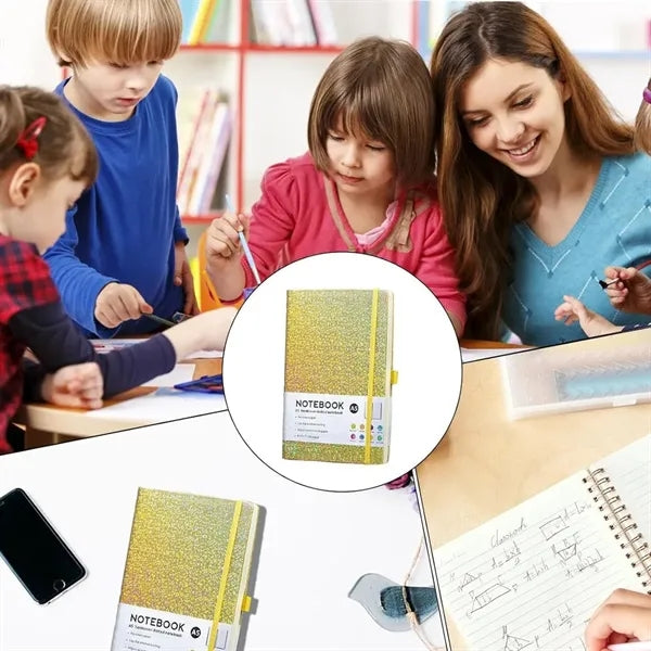 A5 Strap Notebook with Pen Holder Elastic Band