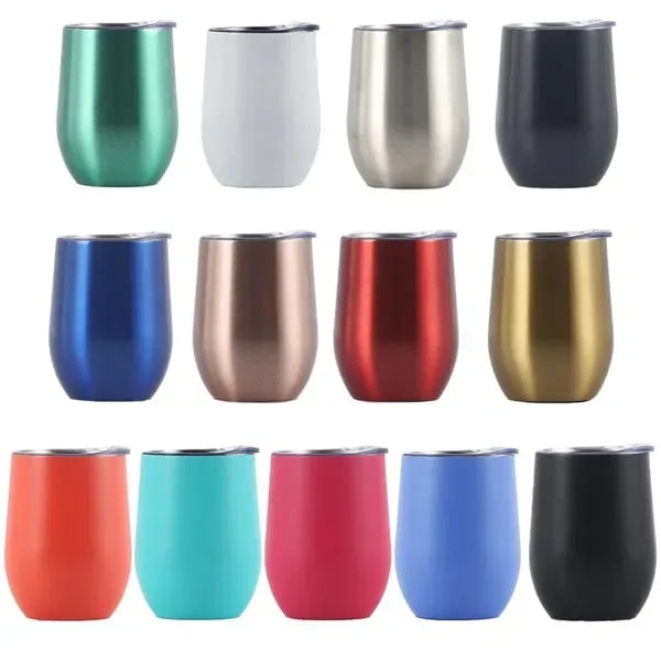 12oz Egg Shell Shaped Water Cup