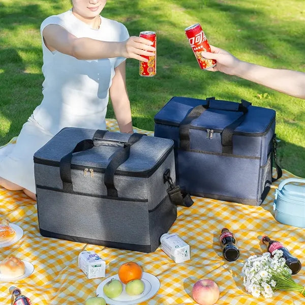 Large Capacity Cooler Tote 35L Insulated Bag