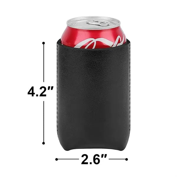 PU Leather Beverage Holder-Debossed