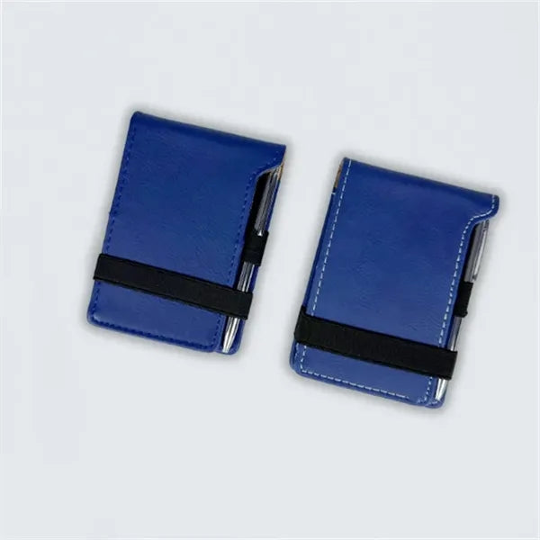 Portable Golf Scorecard Holder with Pen, Elastic Closure