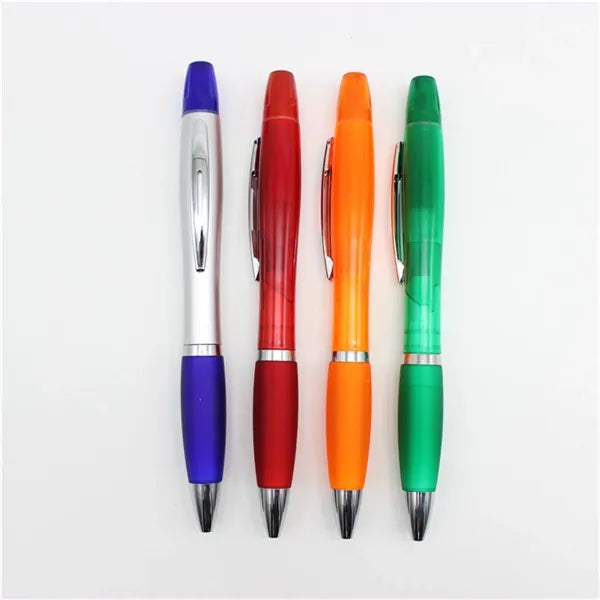 2-in-1 Highlighter and Ballpoint Pen