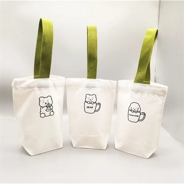 Portable Canvas Cup Carrier