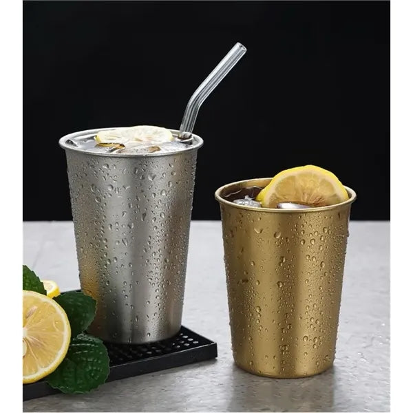Stainless Steel Cups 17 oz/500ml Water Tumbler