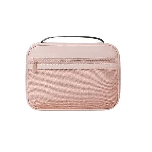 Multifunction Spacious Dual Zipper Travel Cosmetic Organizer