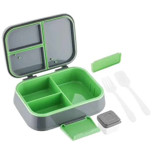 Large Capacity Bento Box With Utensils