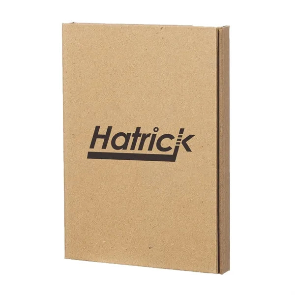 Edina Paper Notebook with Built-in Desk Essentials