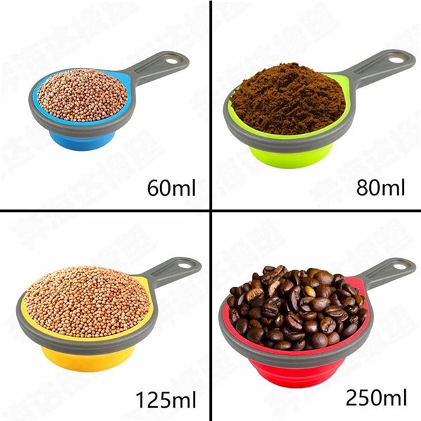 Collapsible Measuring Cups and Spoons 8 pcs