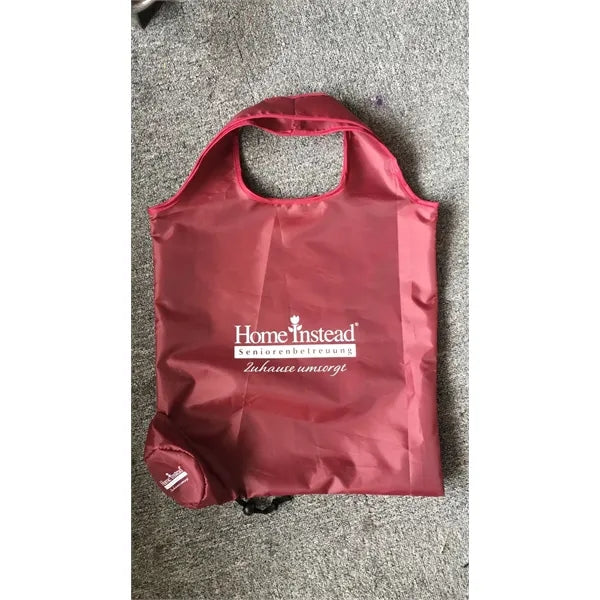 Foldable Round Ball Shaped Shopping Bag