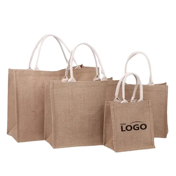Portable Jute Shopping Bag
