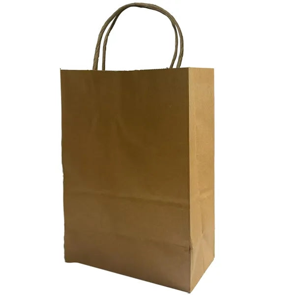 Twisted Handle Kraft Tote Bag