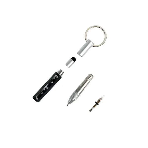 Multi-Function Tool Pen with Key Ring