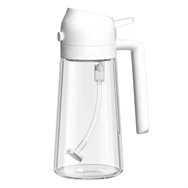 16Oz Glass Olive Oil Sprayer For Cooking With Stickers