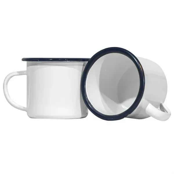 14oz-Enameled Steel Gift Mug-Christmas
