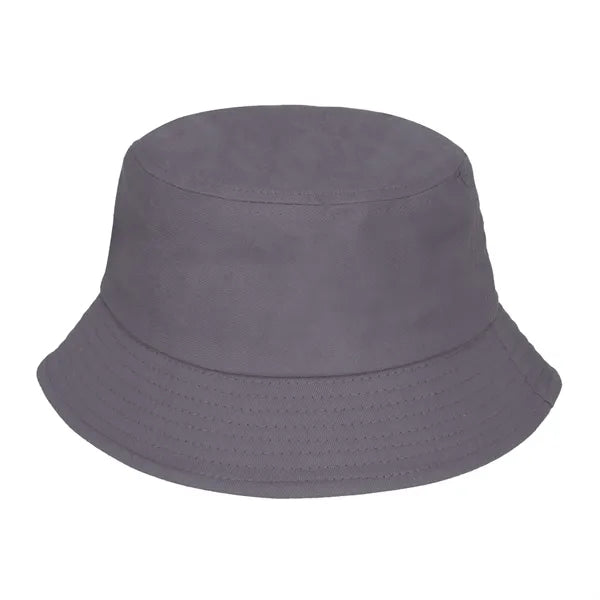 Unisex Solid Color 100% Cotton Bucket Hat