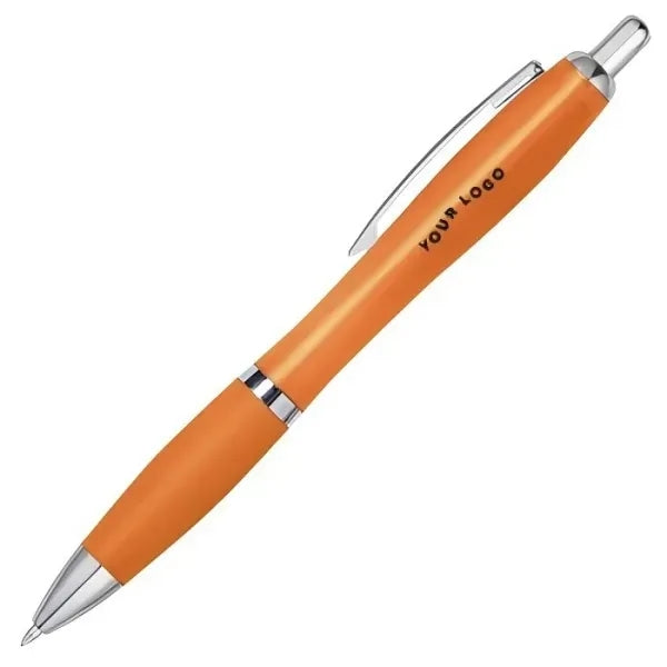 Satin Curvy Ballpoint Click Pen