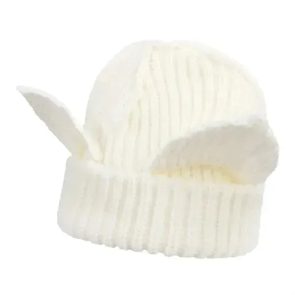 Adult Knitted Hat With Cats Ears