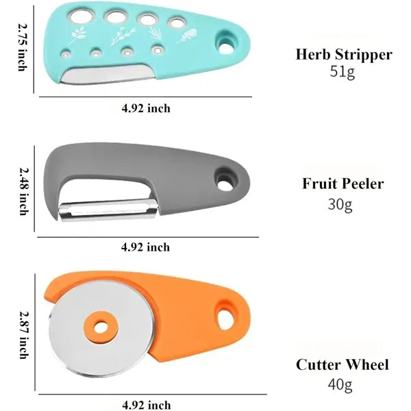 Kitchen Gadgets Set 6 Pieces Space Saving Cooking Tools