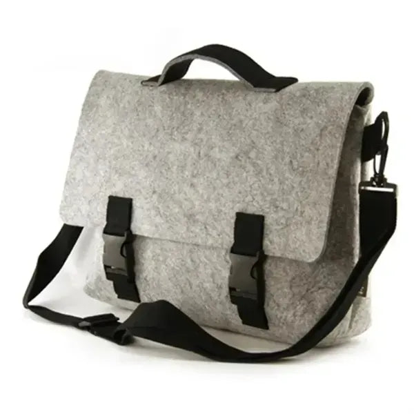 Felt Laptop Messenger Bag