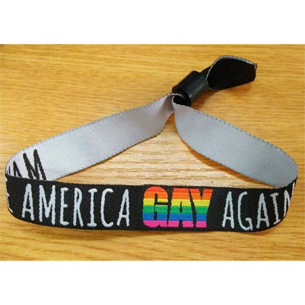 Woven Lanyard Wristband concert band