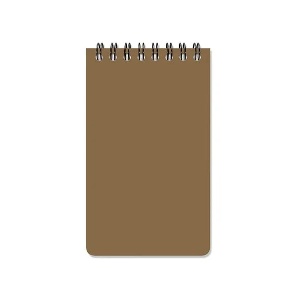 Weatherproof Top Spiral Memo Notebook