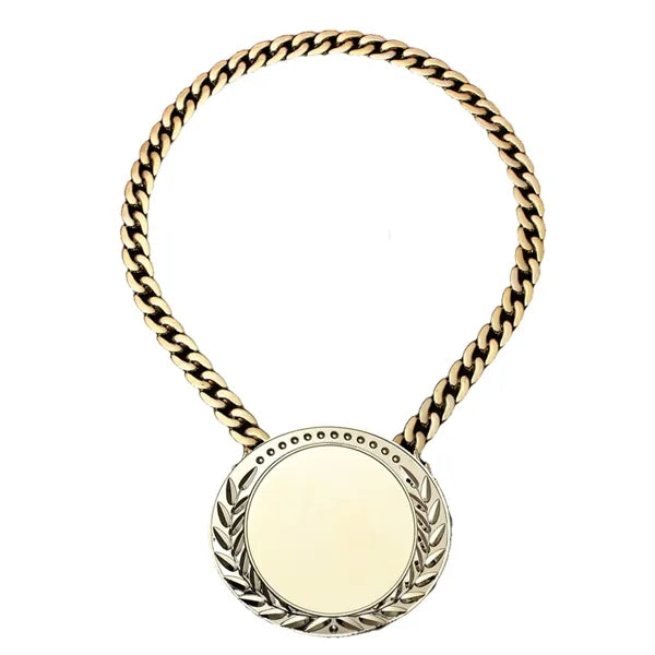 5" Big Champ Award Necklace Chain