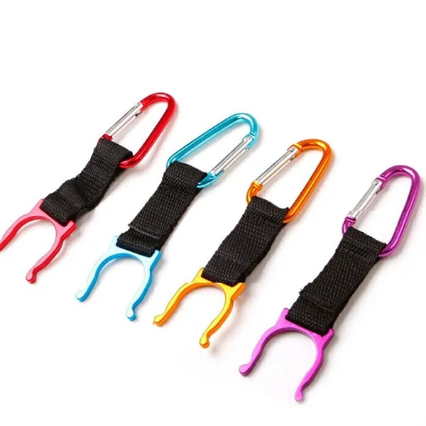Water Bottle Buckle Hook Holder With Carabiner