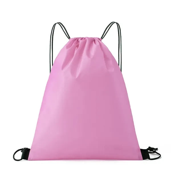 Multi-color drawstring backpack