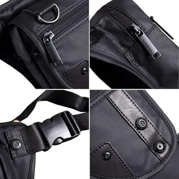 Hiking Waist Pack Motorcycle Drop Leg Bag for Men Women