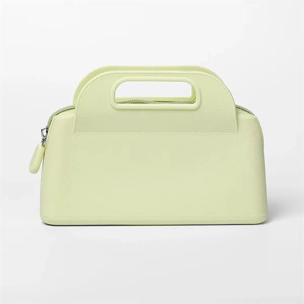 Lightweight Waterproof Silicone Makeup Pouch Carry Handle