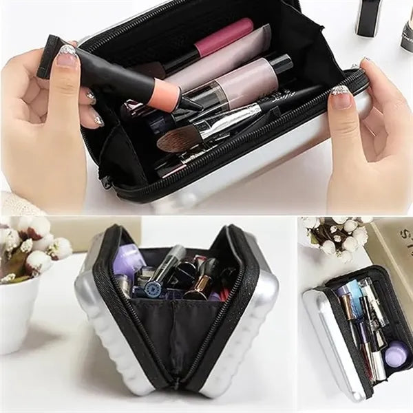 PVC Hard Shell Travel Multi-Function Luggage