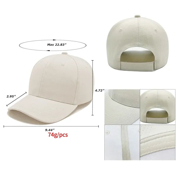 Baseball Cap Golf Dad Hat Adjustable