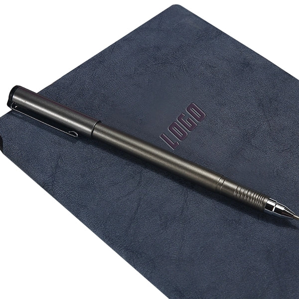 Leather Notebook with Pen