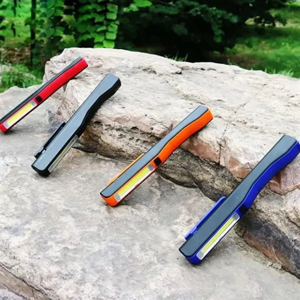 Mini COB Penlight Flashlight with Clip
