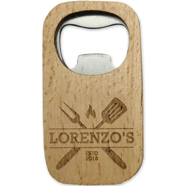 Mini Wood Bottle Opener