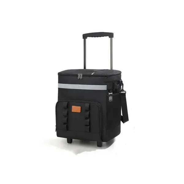 Portable Rolling Insulated Cooler w/Wheels