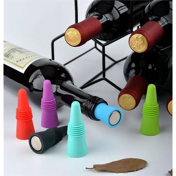Conical Wine Stopper - Stainless Steel Bottle Cork