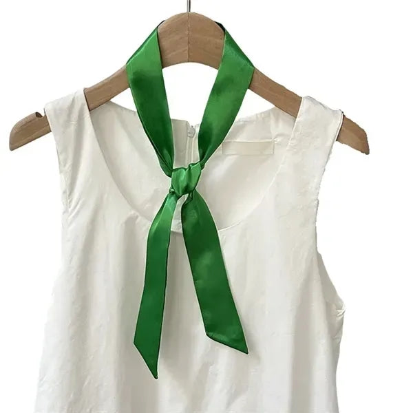 Long Elegant Scarf - Versatile Neck & Hair Accessory