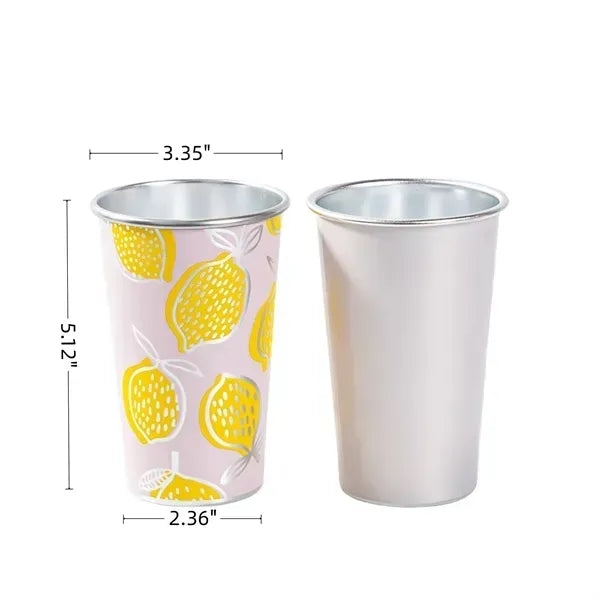 Color Changing Aluminum Cup - Cold-Activated Technology