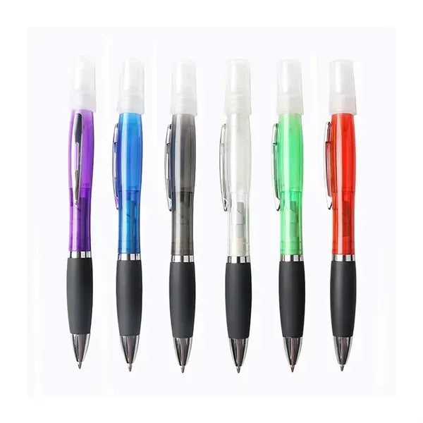Rotatable Ballpoint Pen with Spray Bottle - 2-in-1 Design