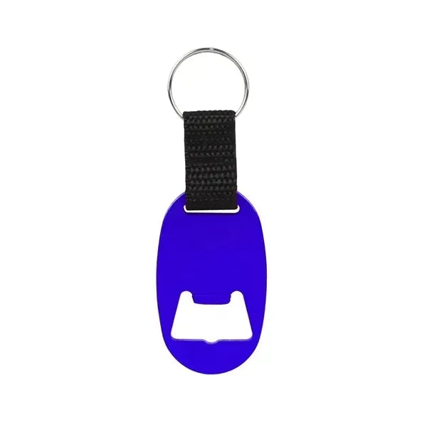 Aluminum Oval Keychain Bottle Opener