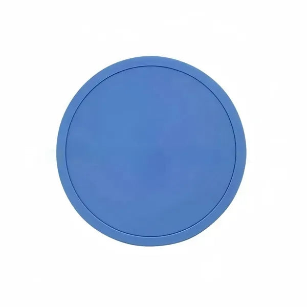 Round Silicone Coaster Set - 4-inch Diameter