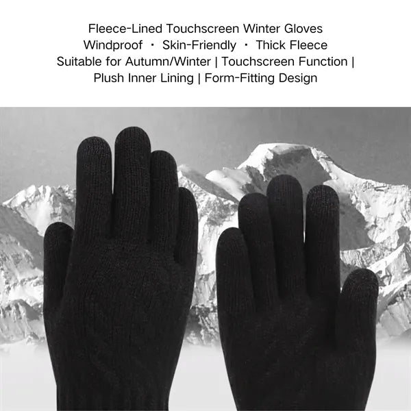Thickened Touchscreen Winter Gloves