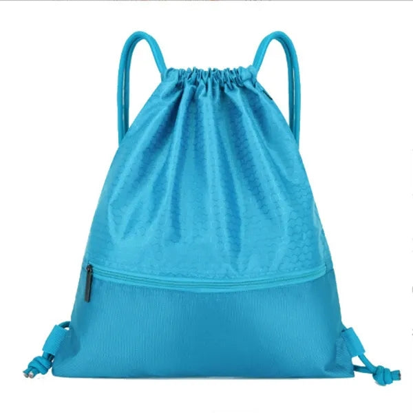 Polyester Drawstring Backpack Sports Travel Bag