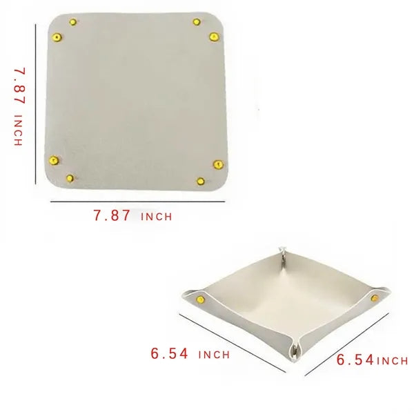 Leather Corner Folds Are Commonly Stored In Storage Boxes