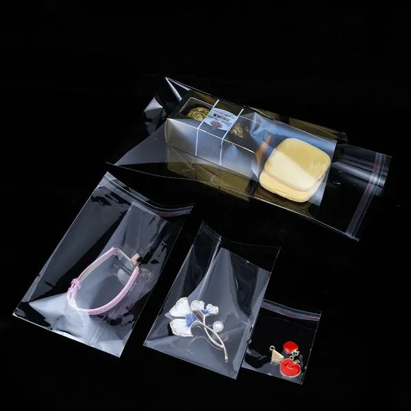 Clear Self Sealing Cellophane Pouches